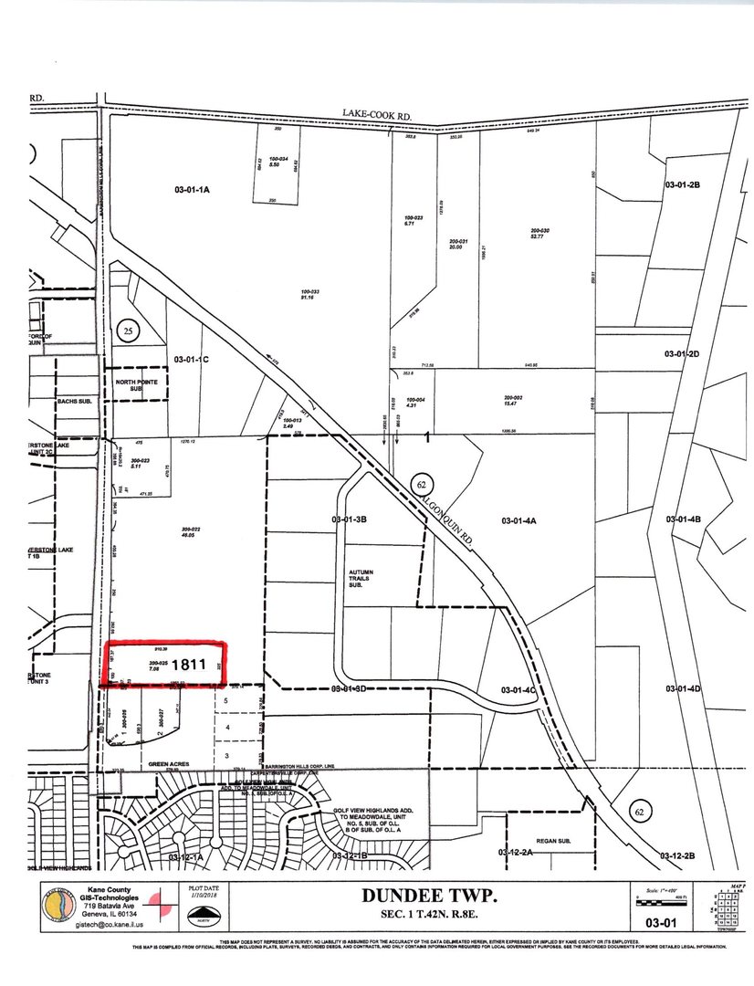 1811 Il Rte 25 (Elgin) Road, Barrington Hills, Illinois, 60010, United States, ,Land,For Sale,1811 Il Rte 25 (Elgin) Road,1431613