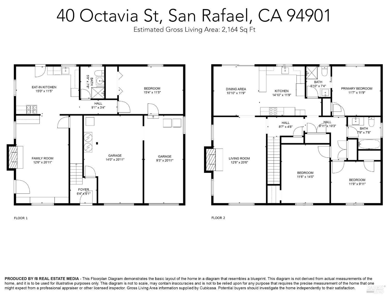 40 Octavia Street, San Rafael, California, 94901, United States, ,Residential,For Sale,40 Octavia Street,1500433