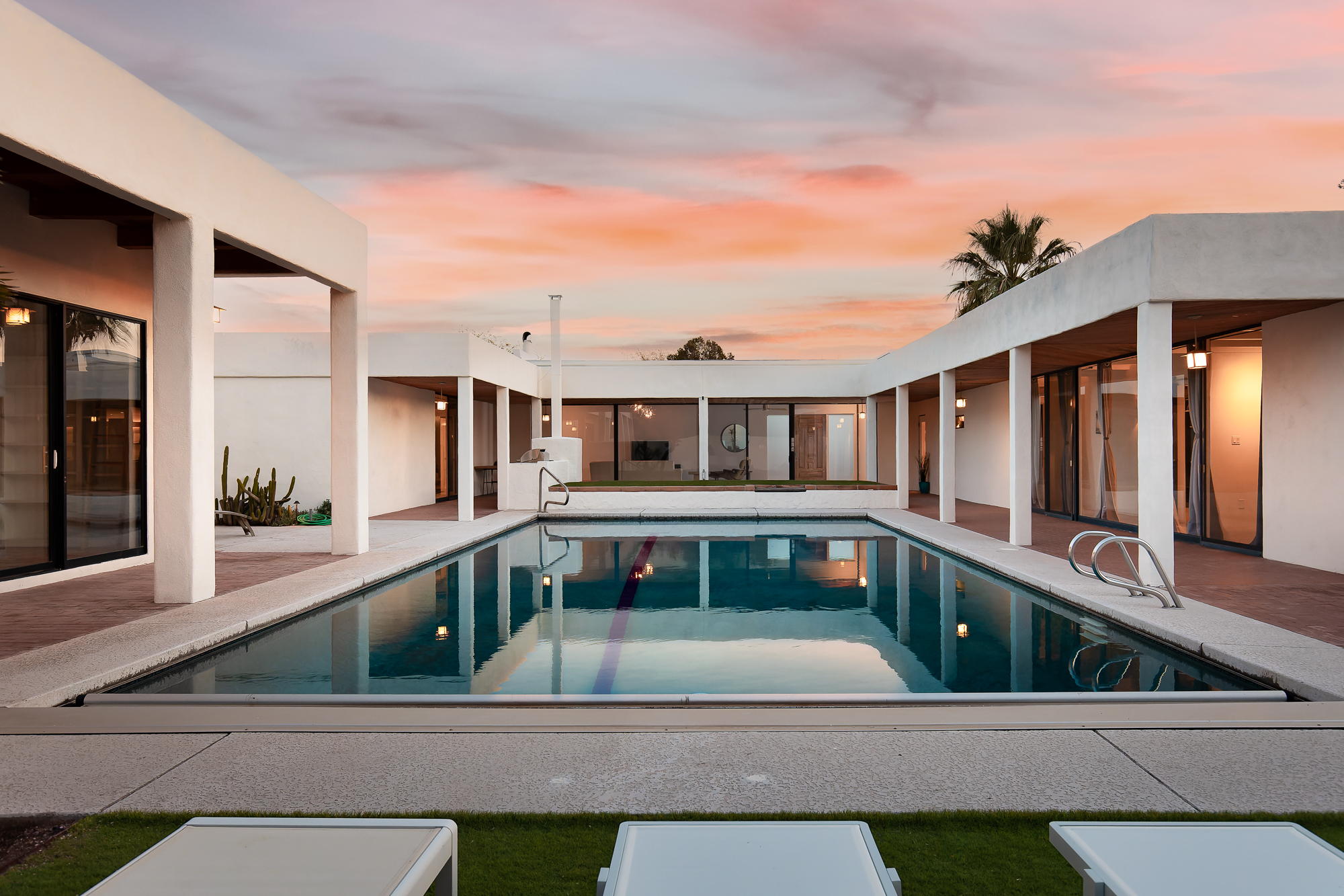 Colonia Solana Modern Contemporary Hacienda Estate with Guest House