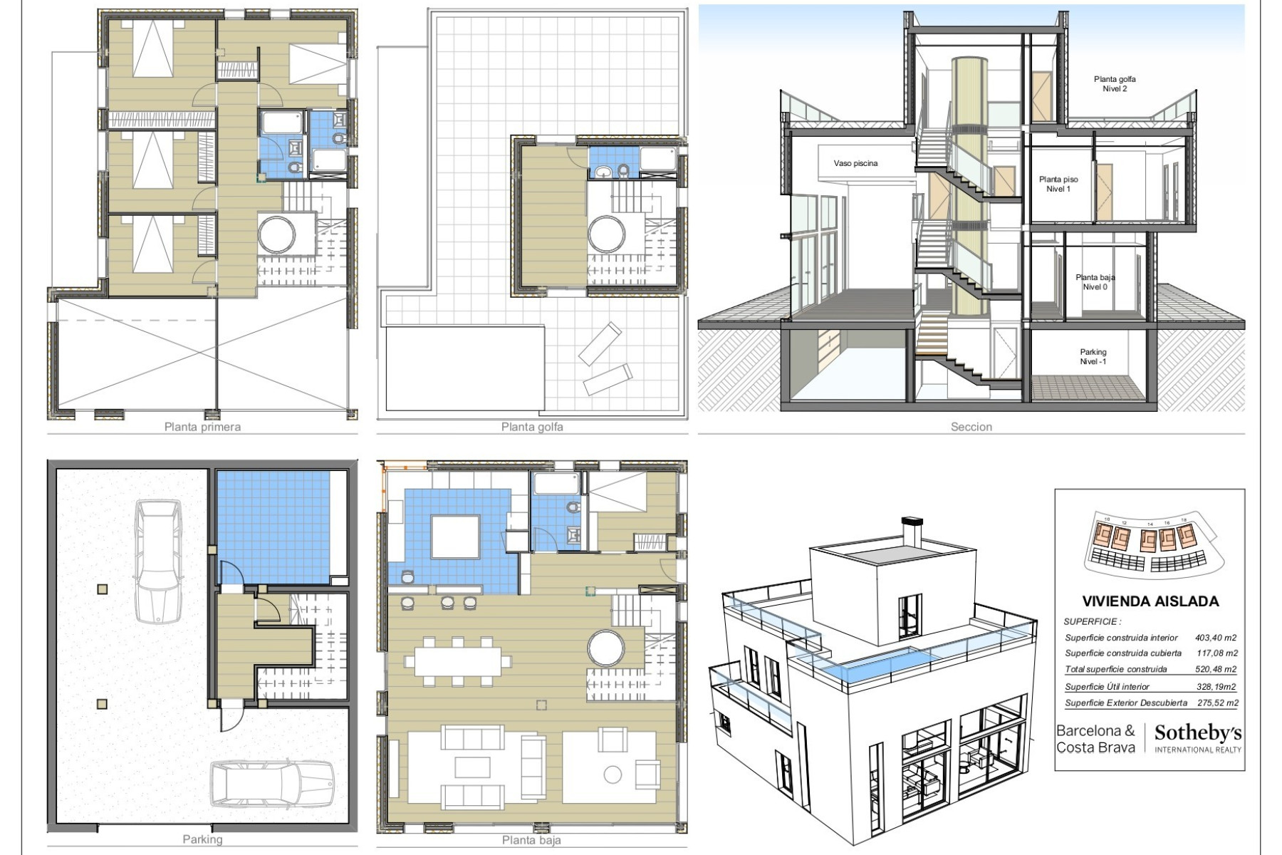 New developments in Montgat area Colegio Internacional - Costa Barcelona