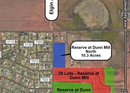 Residential Lots Aerial - Close