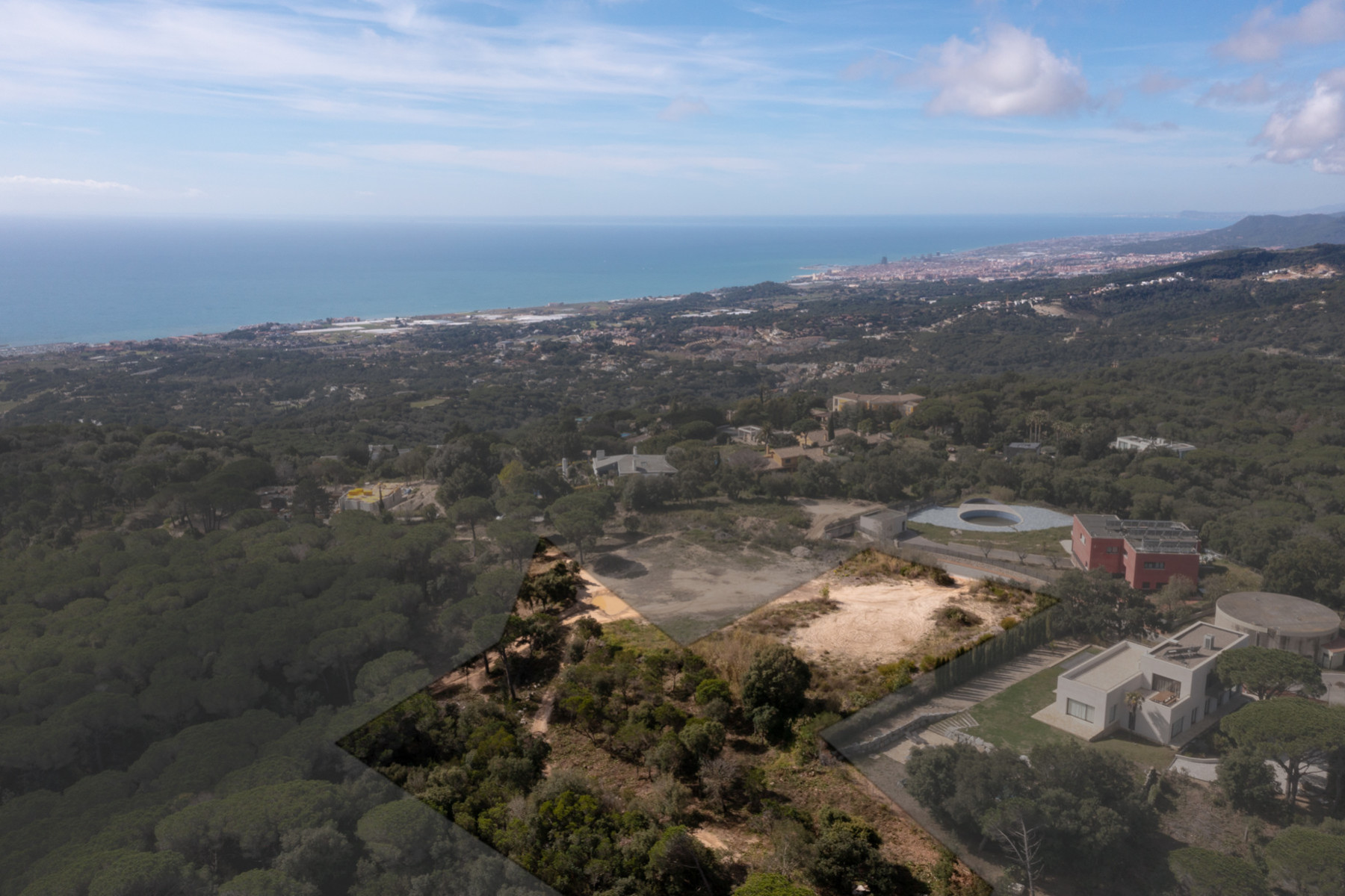 Urban land plus forest in Supermaresme - Costa BCN