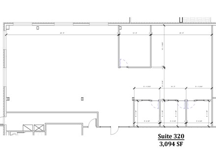 Floor Plan - Suite 320