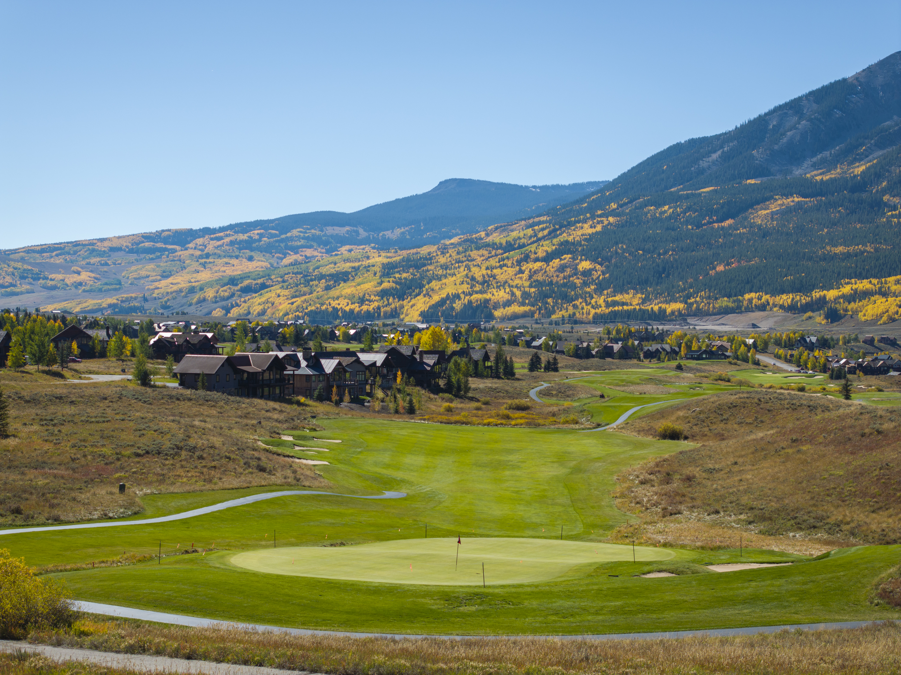 Premier Lot Overlooking the 12th Green of The Club at Crested Butte