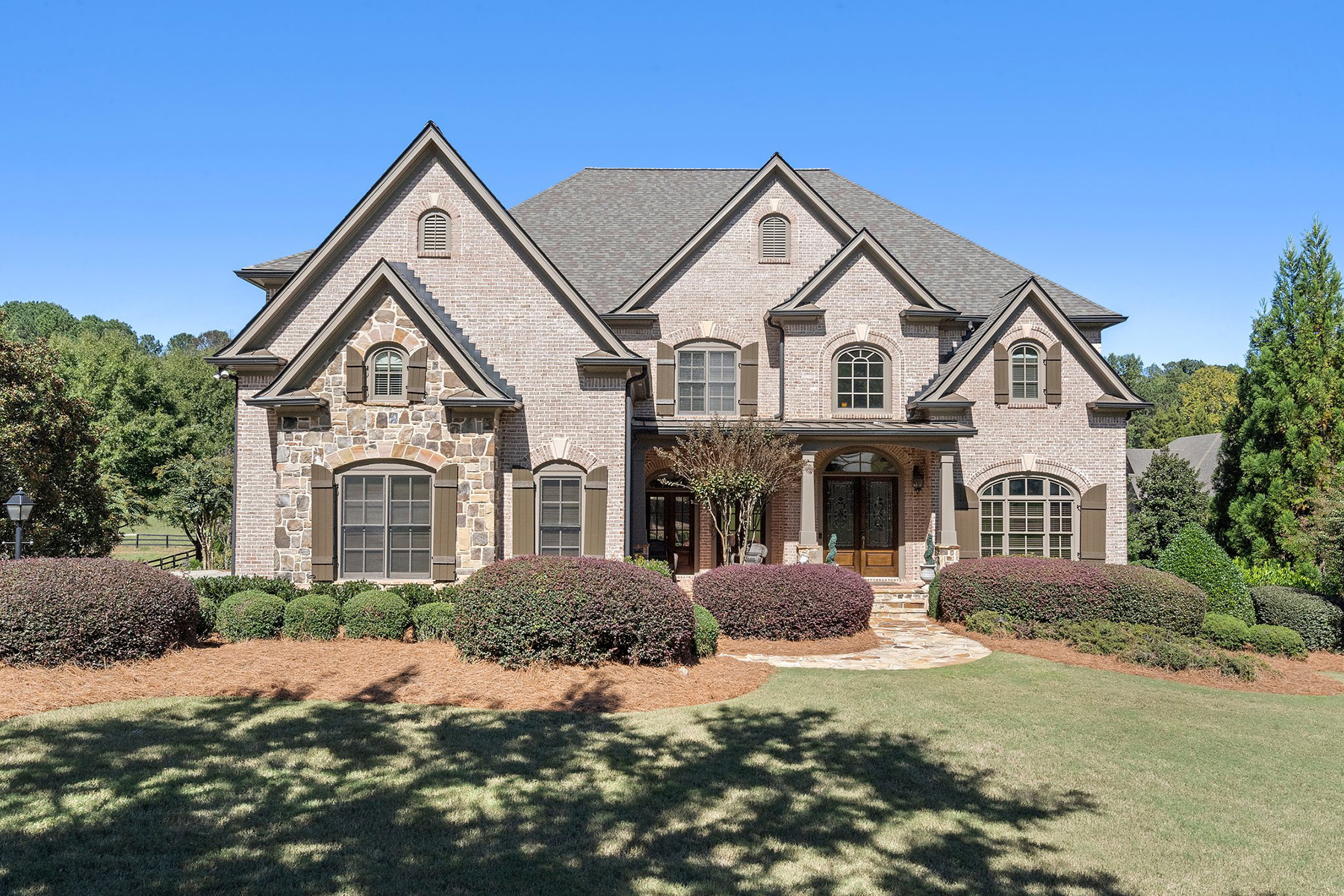 Magnificent Estate Home in Gated White Columns