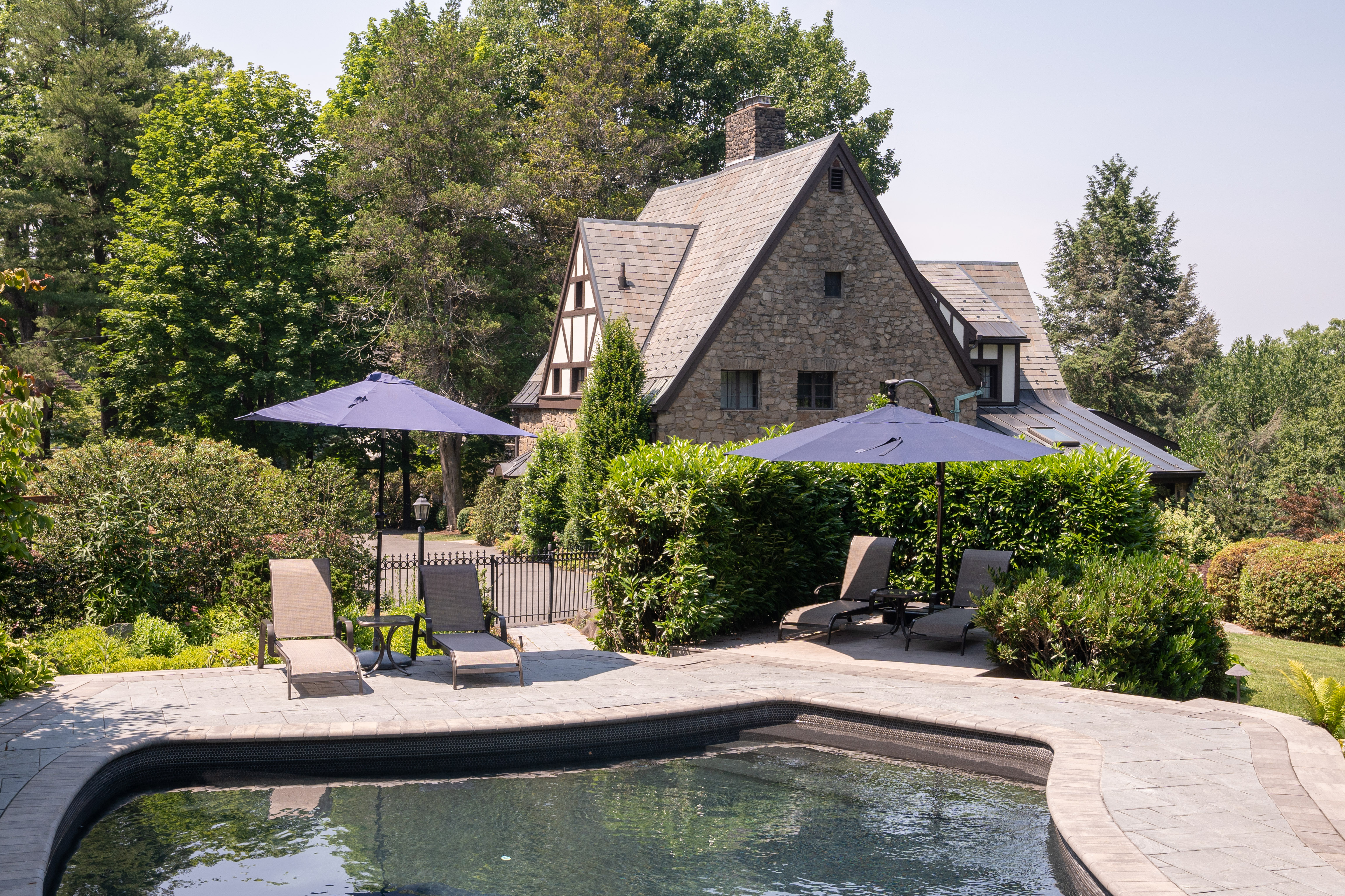 Rare Tudor Revival Mini-estate