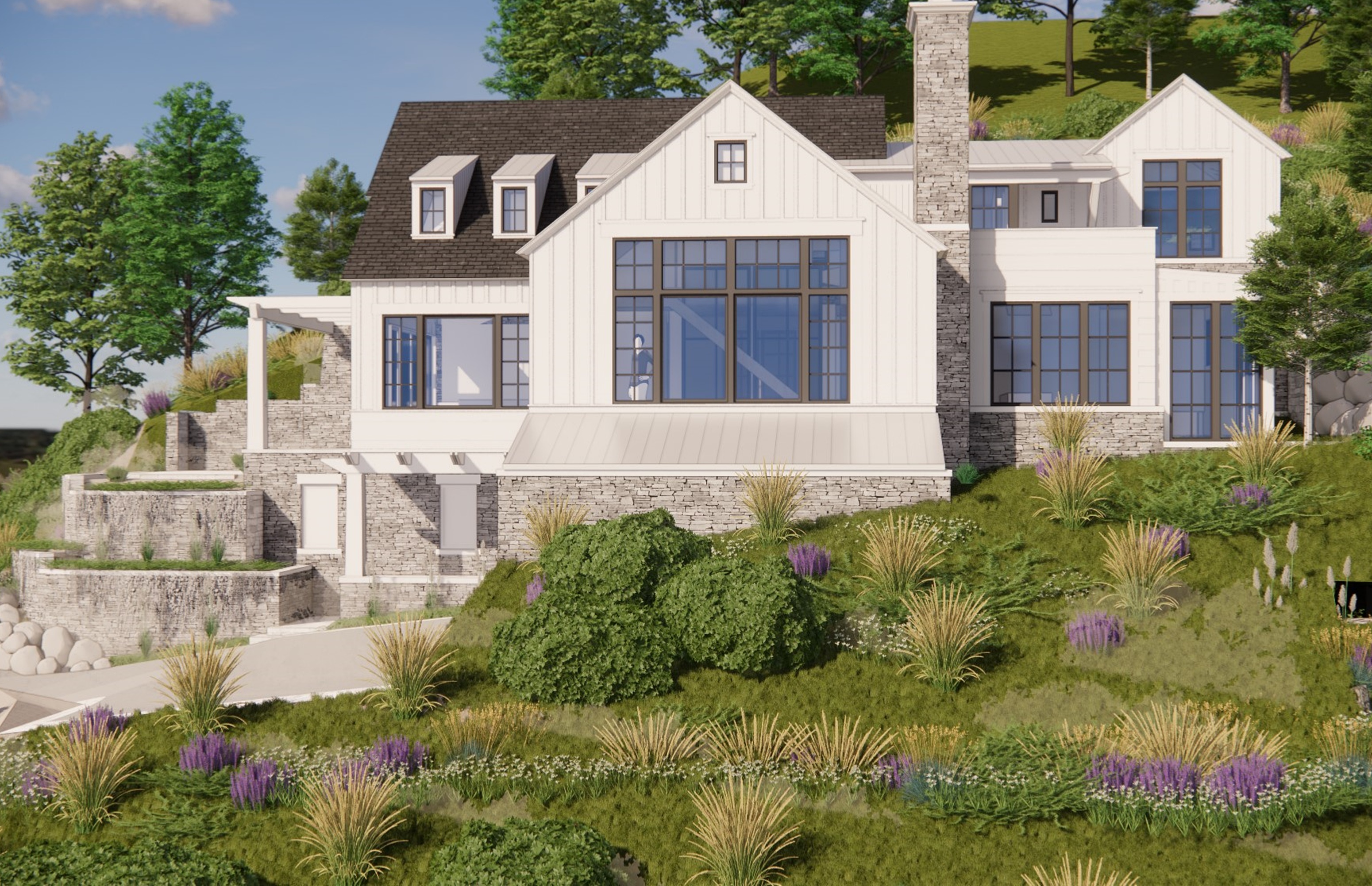 Approved Plans for a Luxurious Home with Views