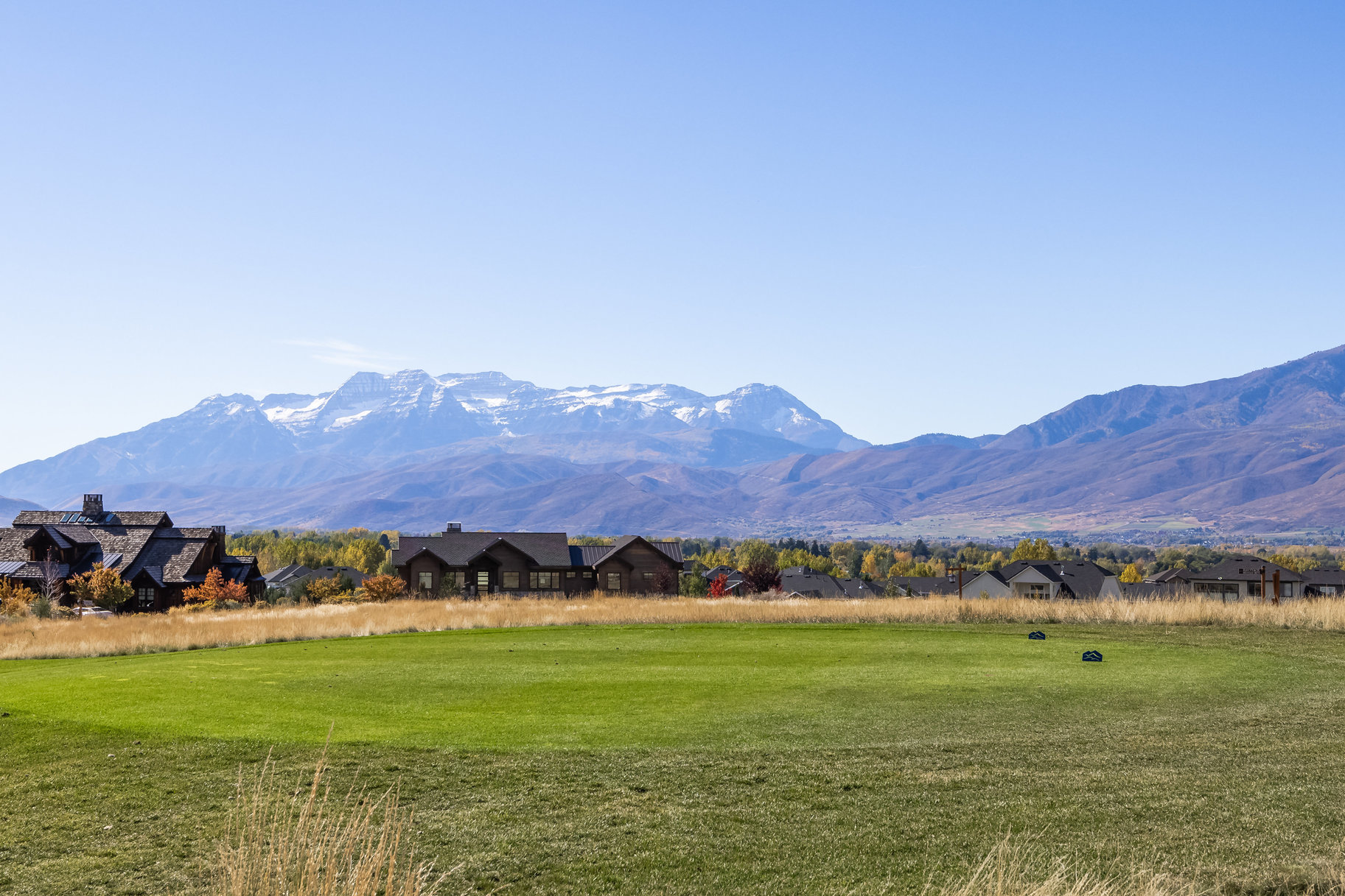 Red Ledges Golf Park Lot With Majestic Timpanogos Views