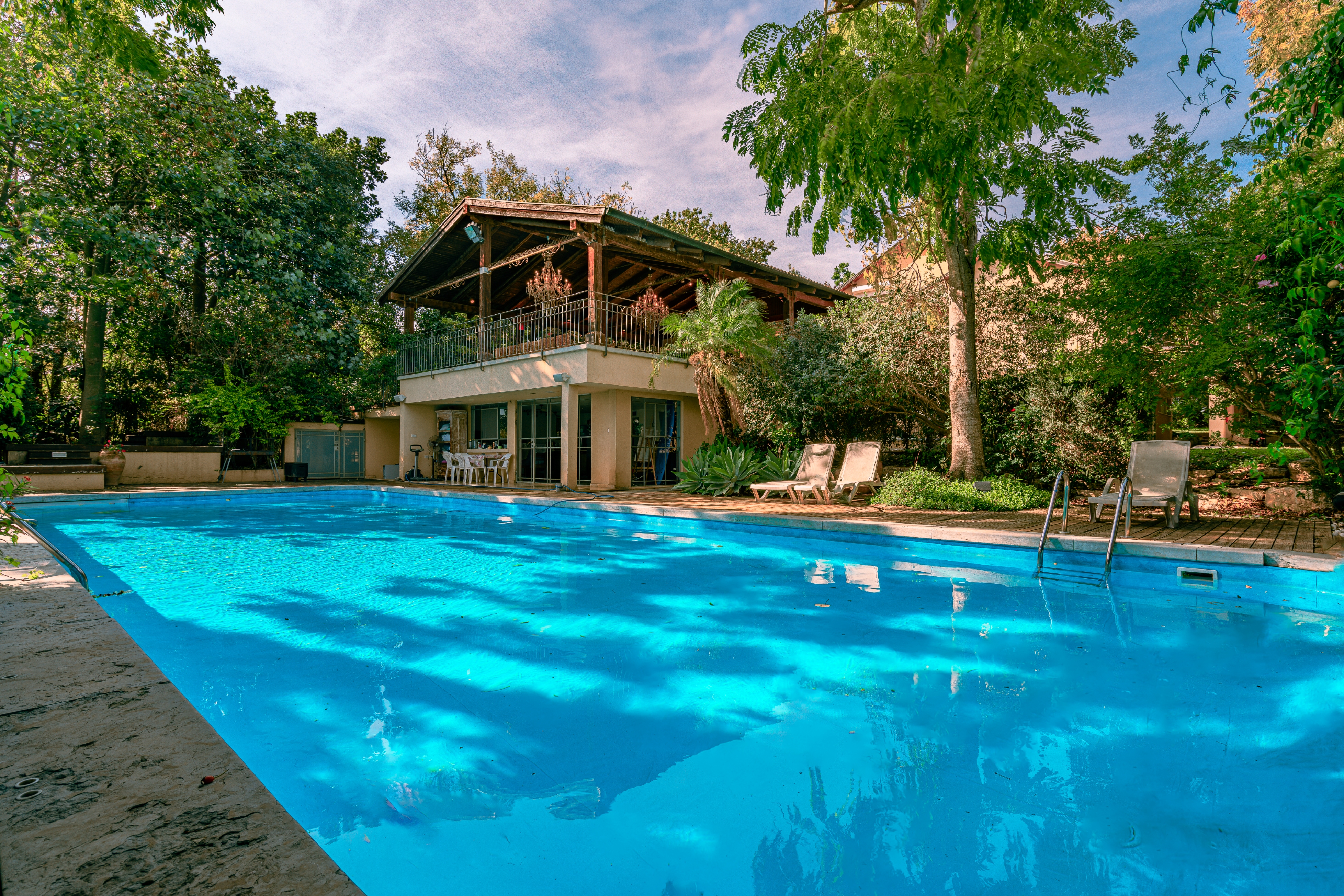 Serene Private Home with a Pool on a 27 dunams Estate
