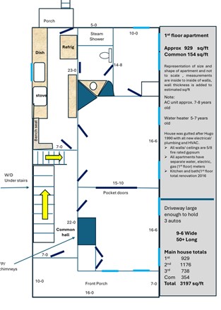58 Pitt Floor plan Unit A