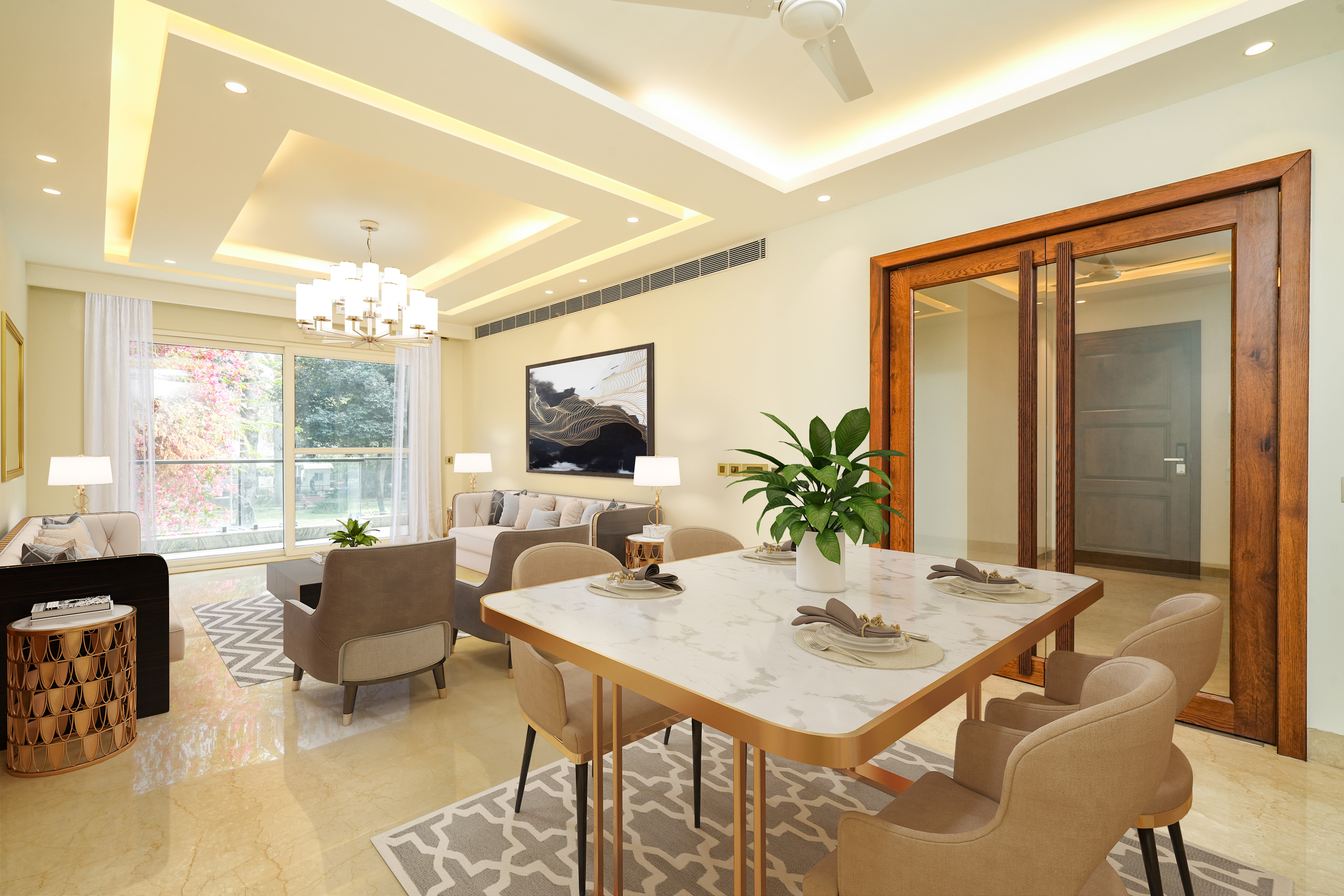 Apartment in Malcha Marg