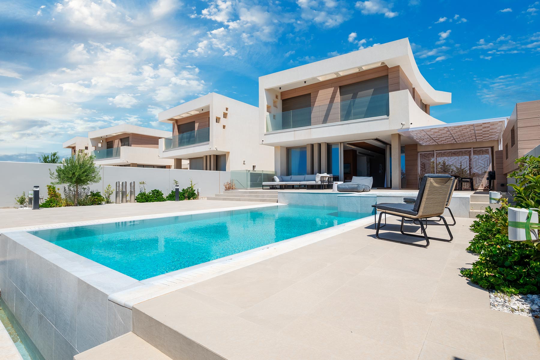 Waking up to the sea view In your modern villa in Cyprus