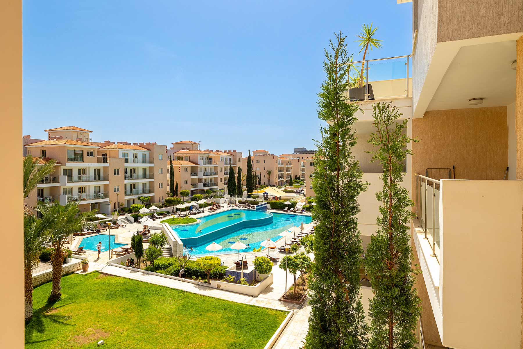 Two Bedroom Apartment in Elysia Park complex in  Pafos