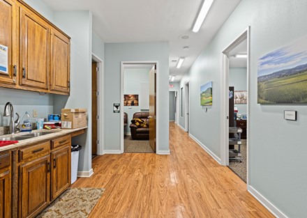 Sink-Hallway View