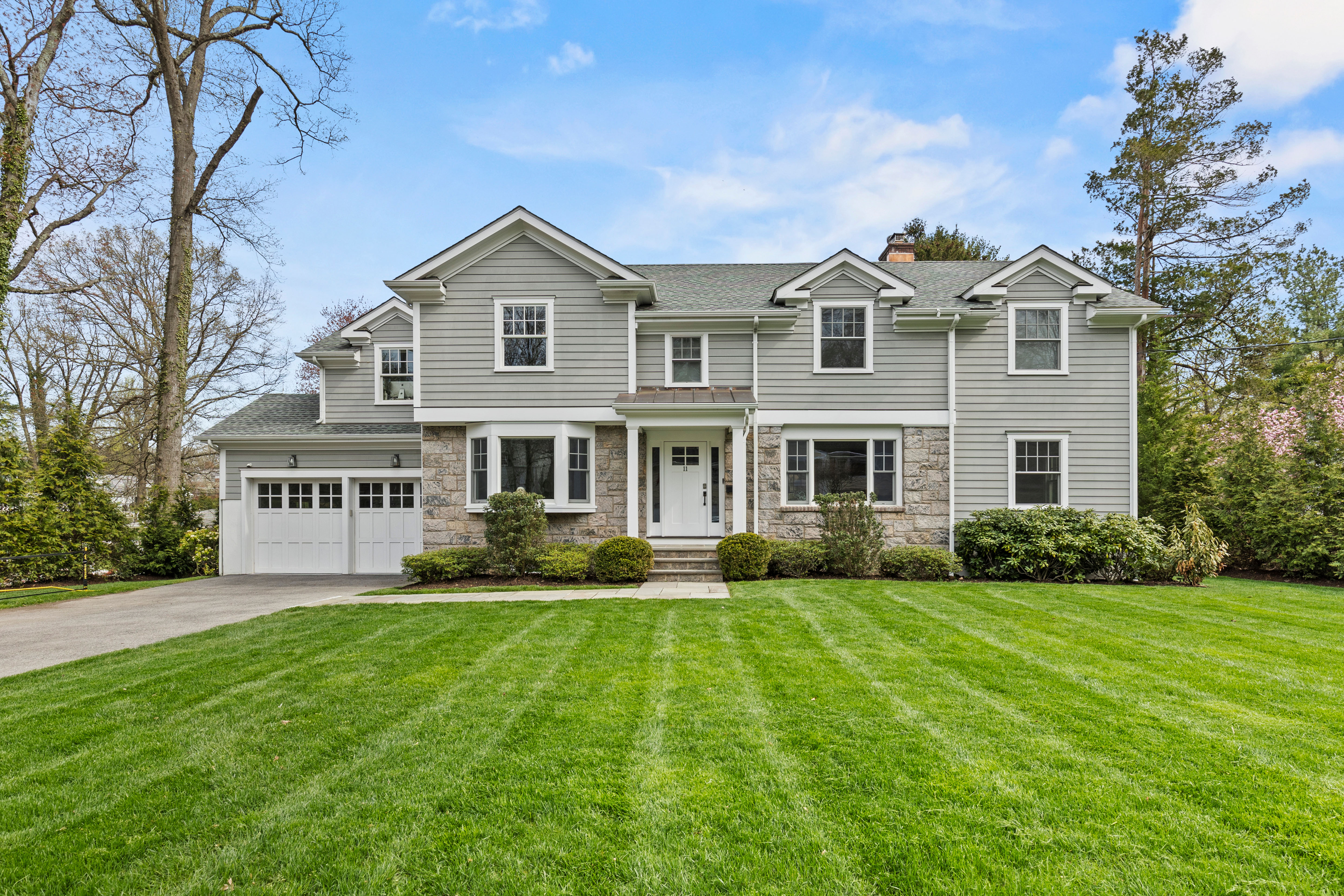 Modern And Beautiful Center Hall Colonial