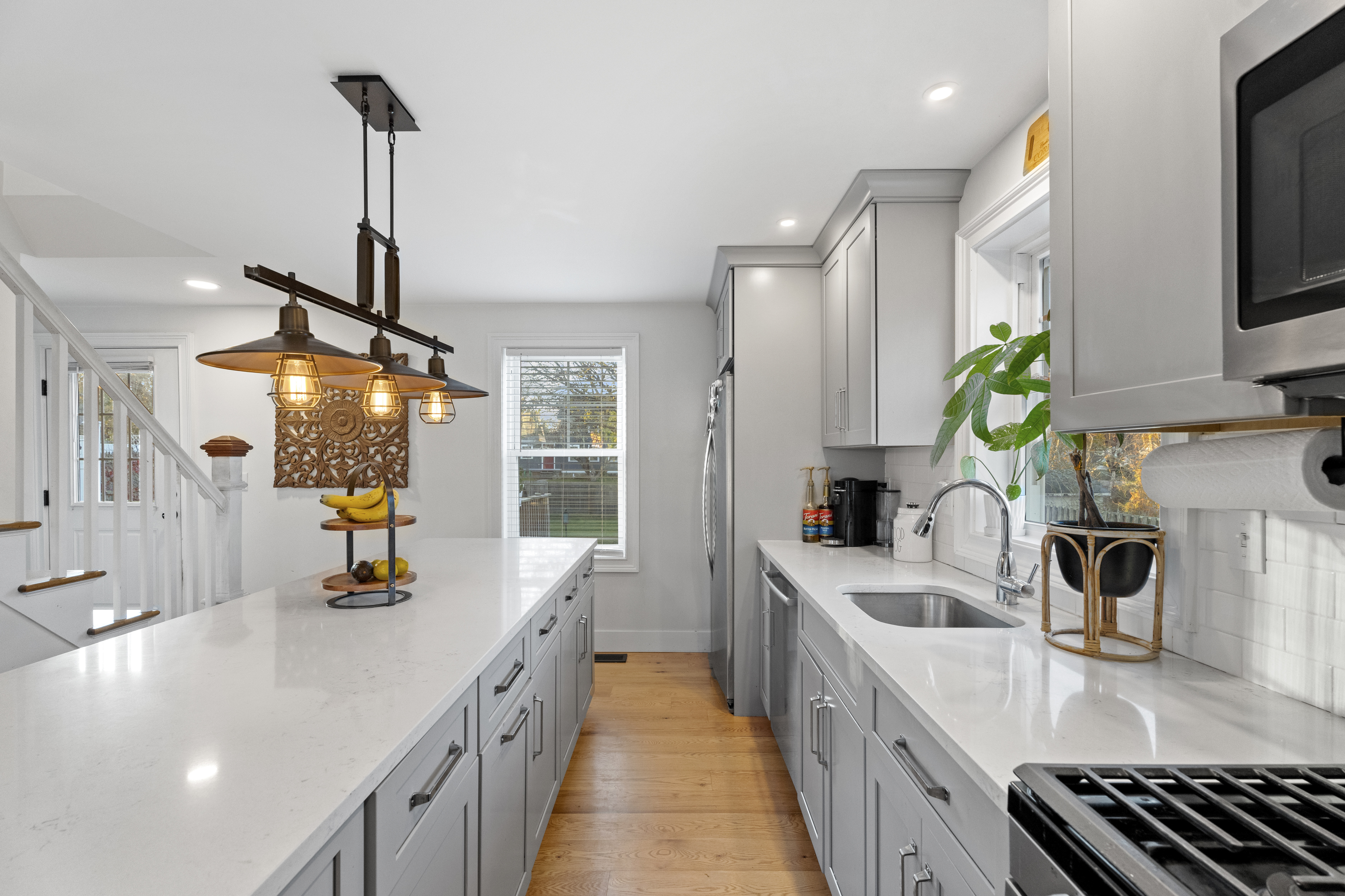 This tiny & shiny colonial home was completely rebuilt from the ground up in 201