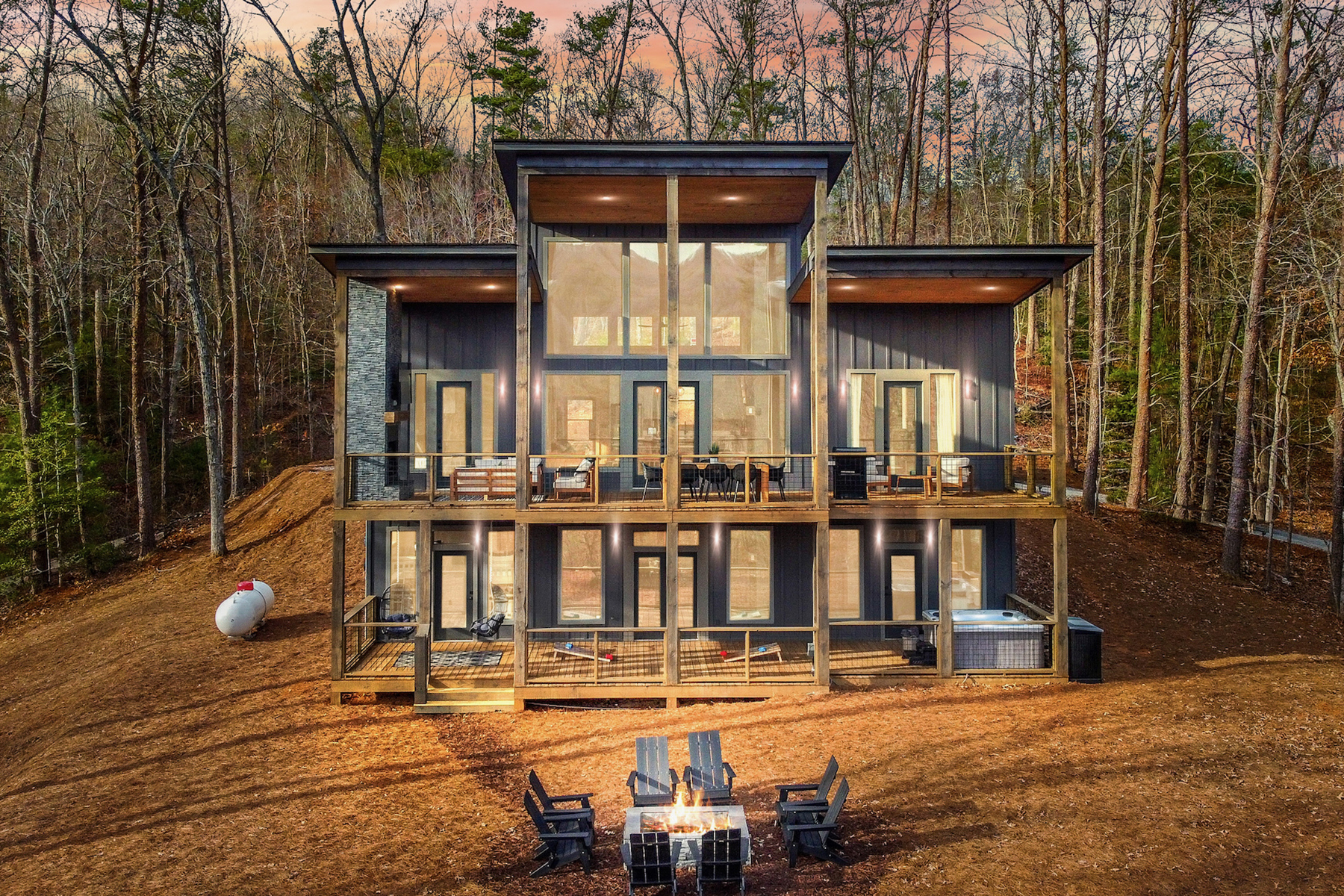 Under Construction Contemporary Chalet with Mountain Views