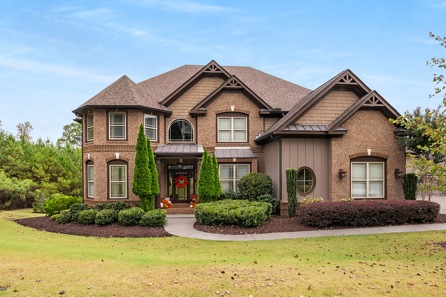 Stunning Brick Home In Exclusive Gated/Gold Community