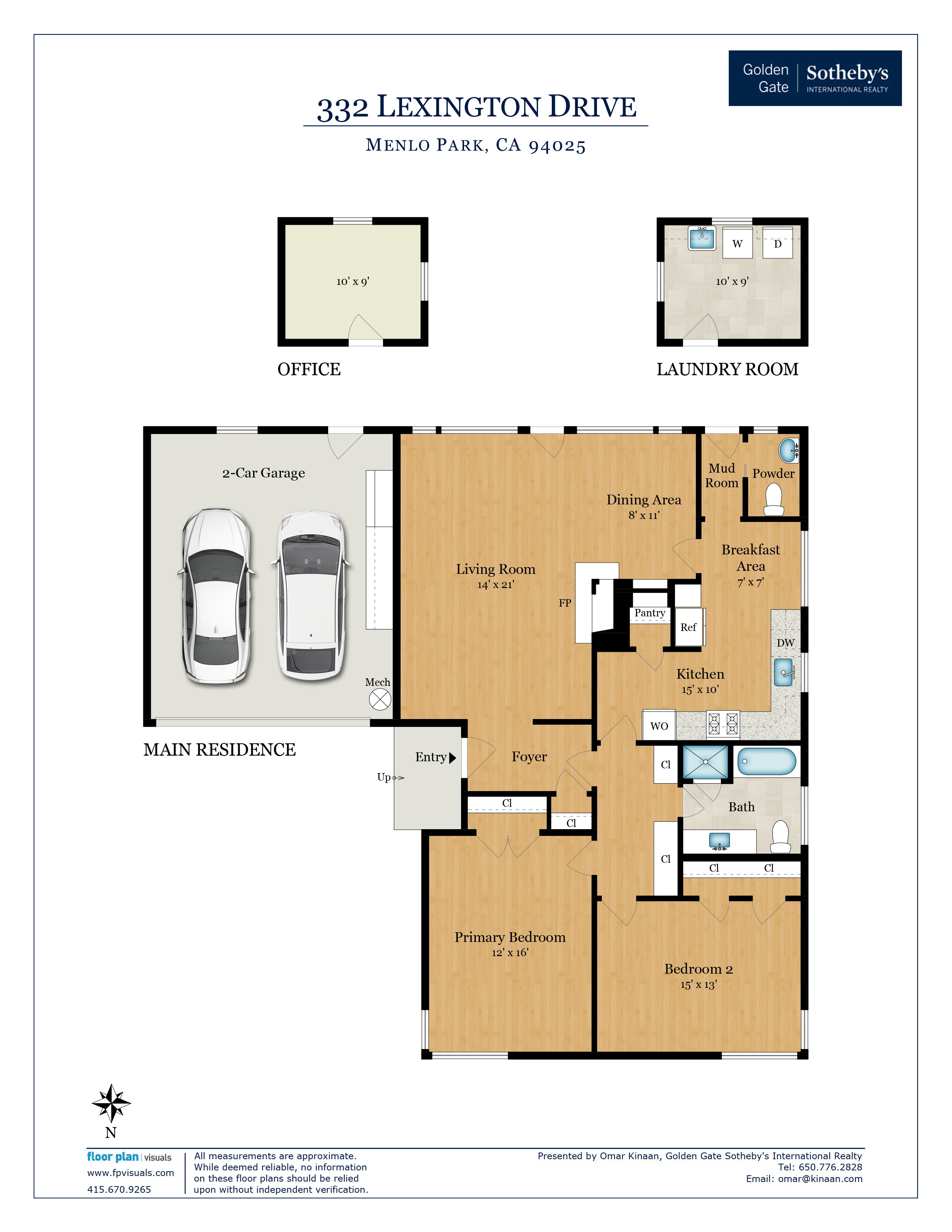 Bright Rancher in Prime Willows Location