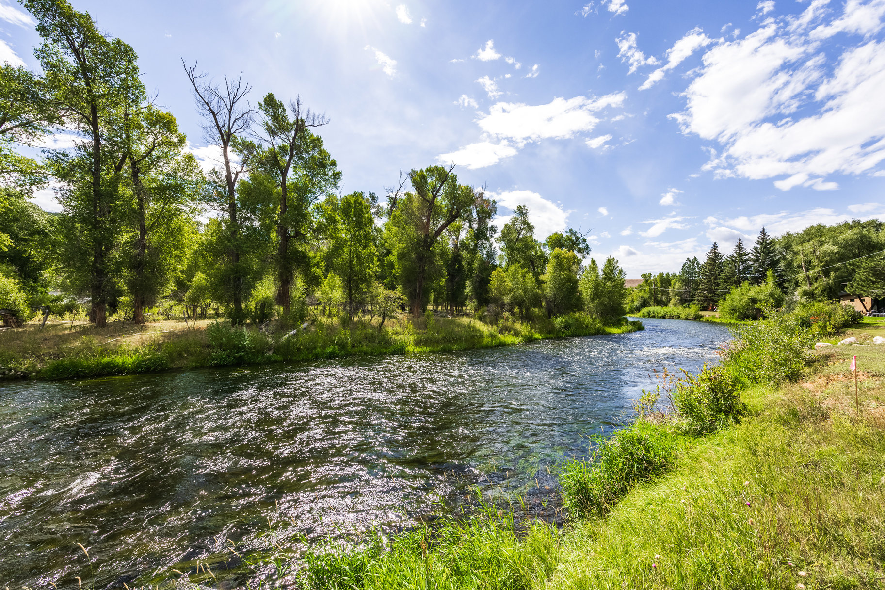 Rare Riverfront Lot with Rare 50' Build Variance on the Weber River