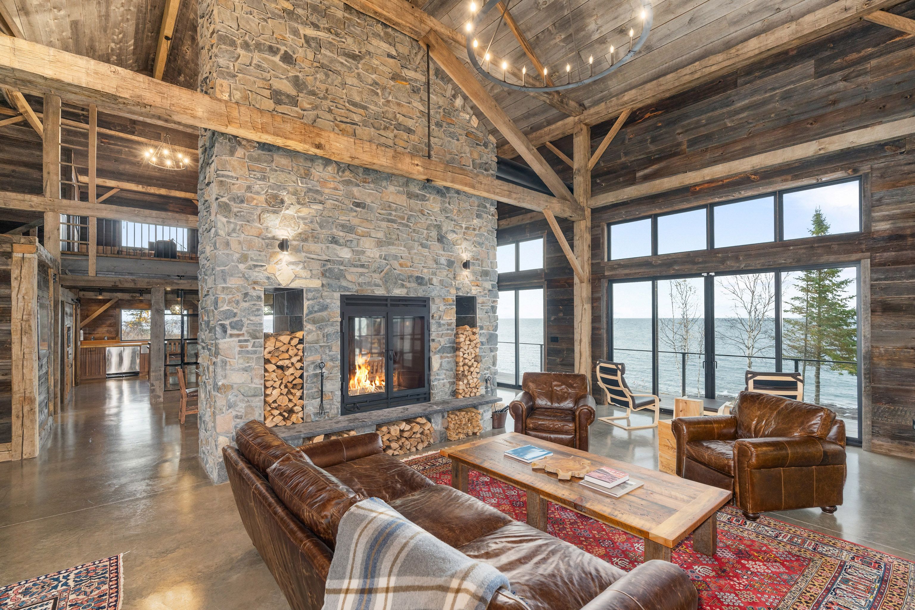 Exclusive Lake Superior Estate with Over 2,000 Feet of Shoreline