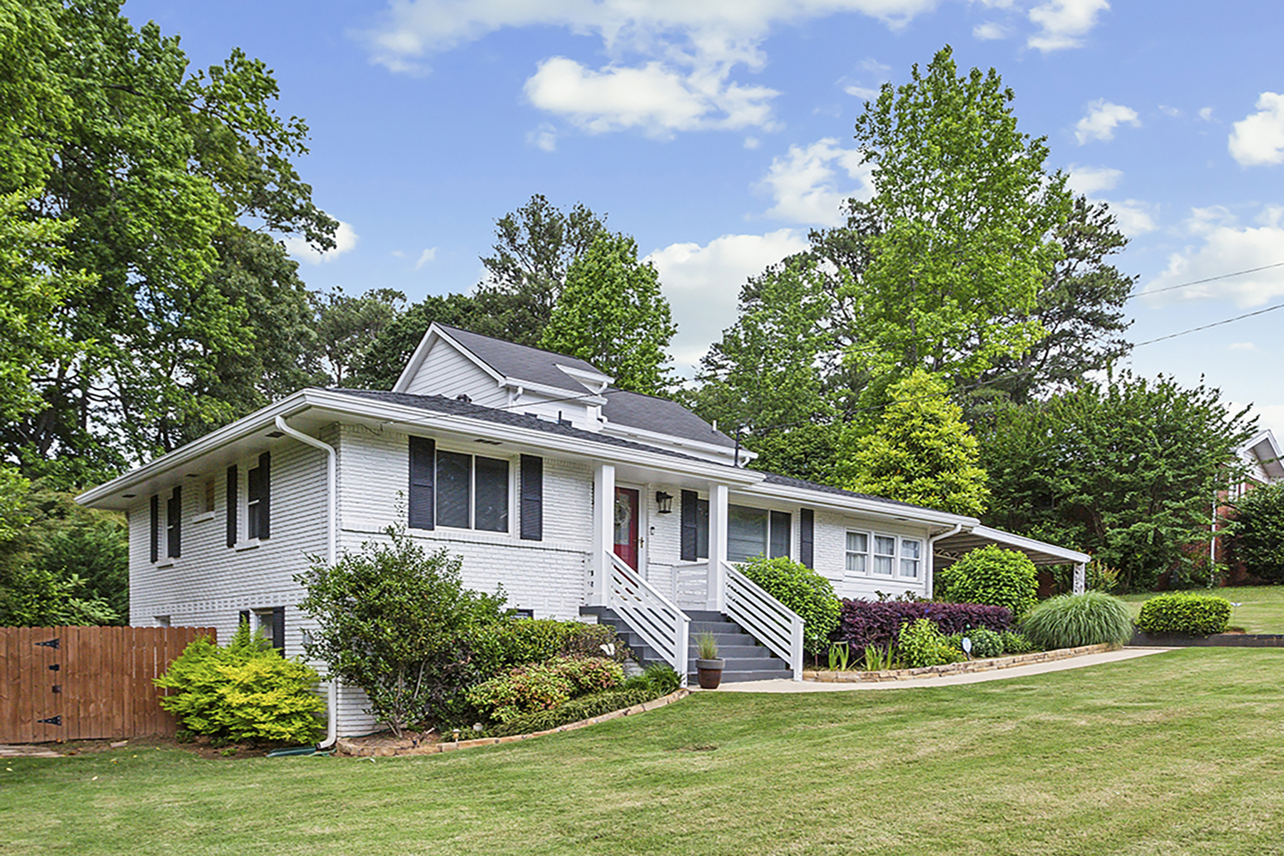 Expanded Brick Ranch With Backyard Oasis