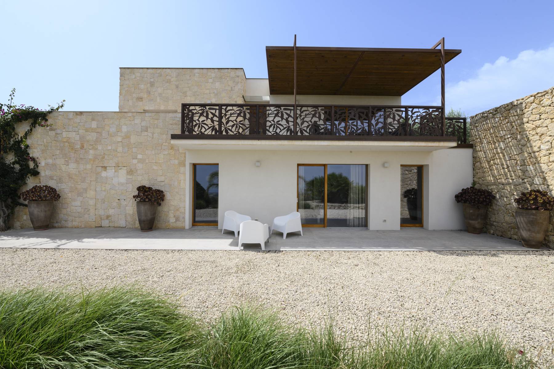 Luxury villa in Avola's countryside with sea view