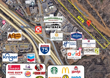 Arkwright Rd - Logo Map w boundaries