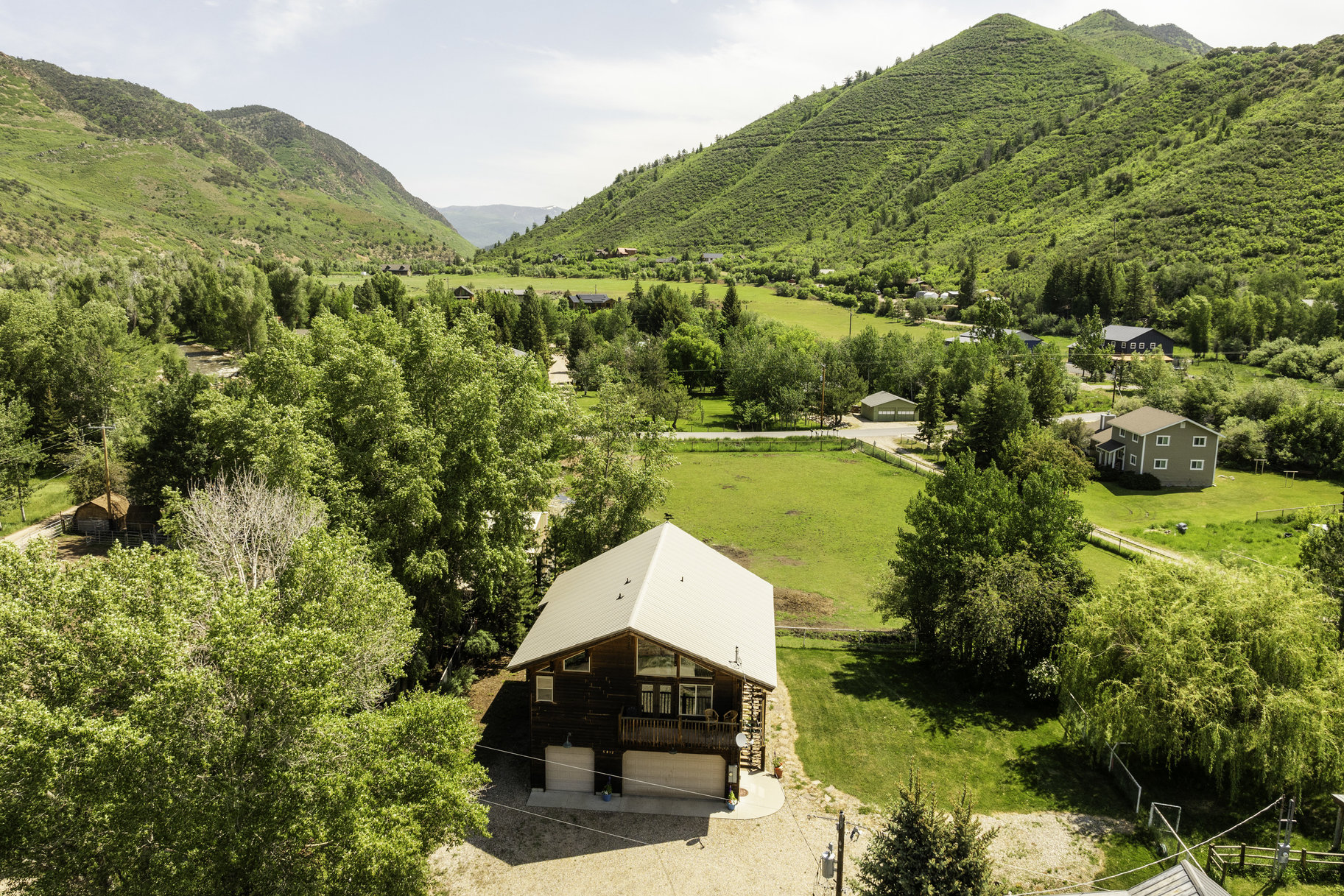 Weber River Sounds and Mountain Views in Oakley, UT