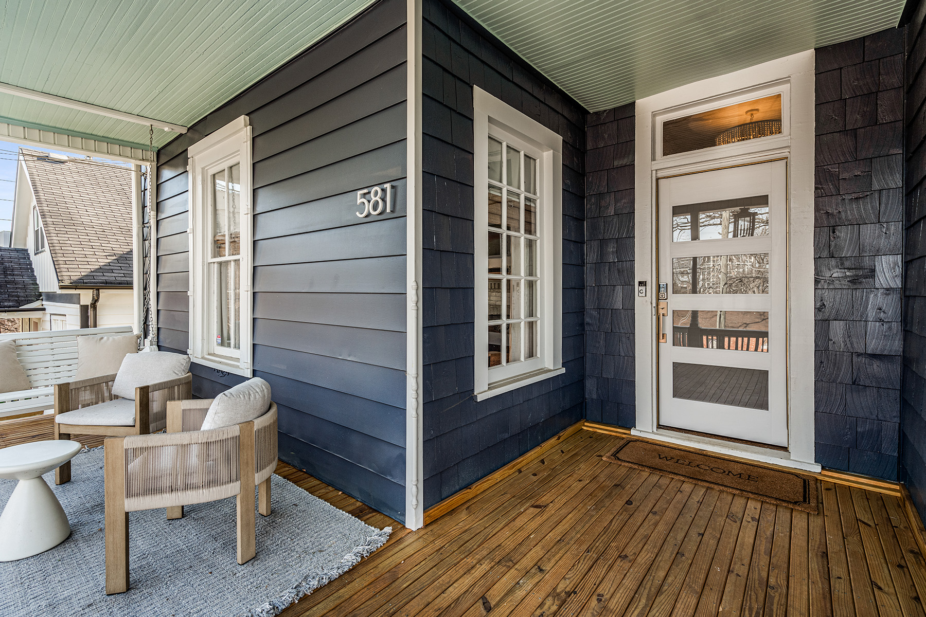 Welcome Home To This Beach Themed Bungalow In The Heart Of The Old Fourth Ward