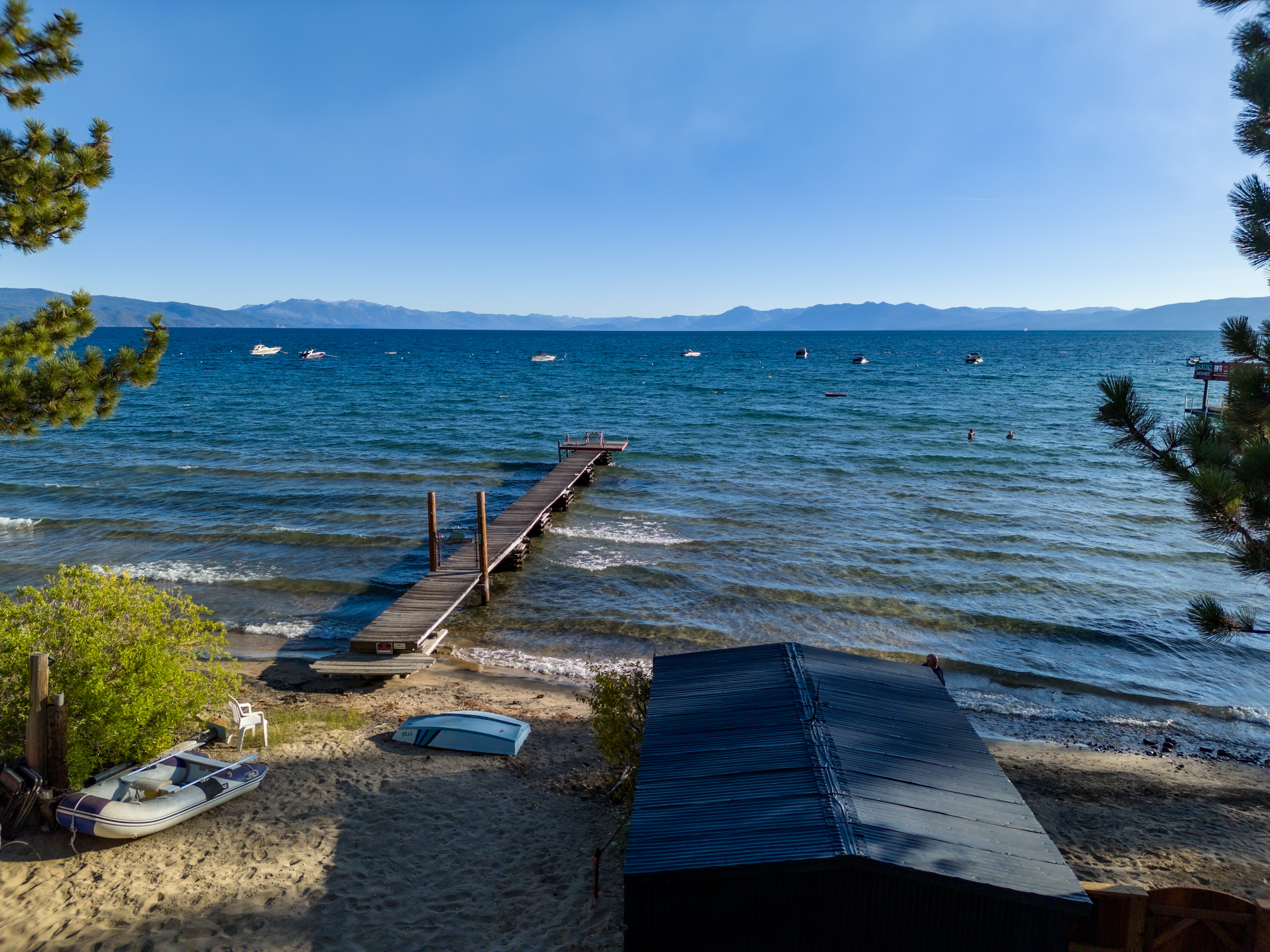 Tahoe Lakefront Home with a Heavenly Sandy Beach