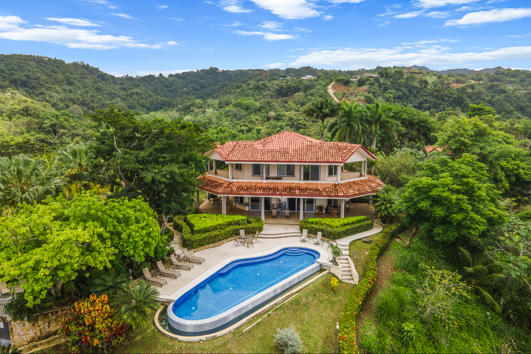 Central Pacific Ocean View Villa