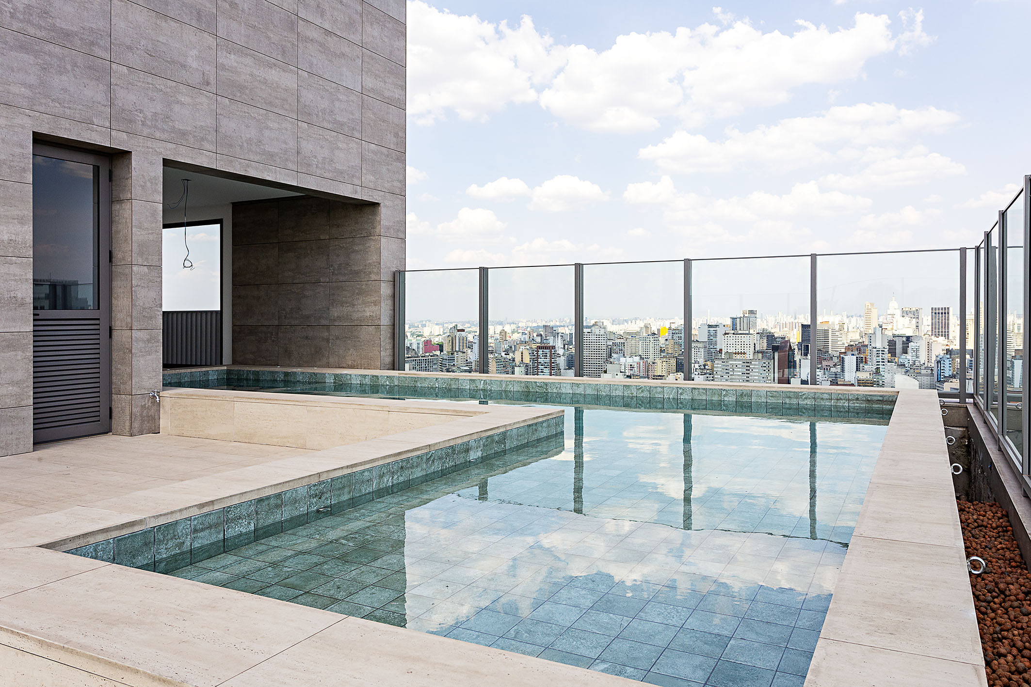 New penthouse with skyline view