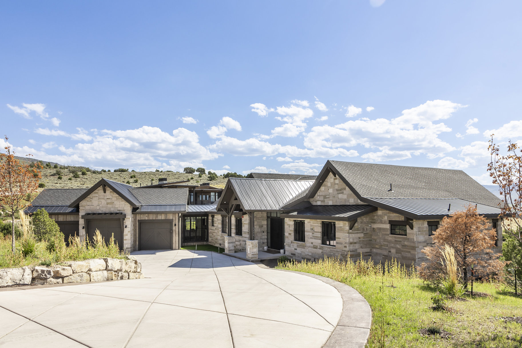 Stunning New Construction Home with Mountain Exterior and European Elegance