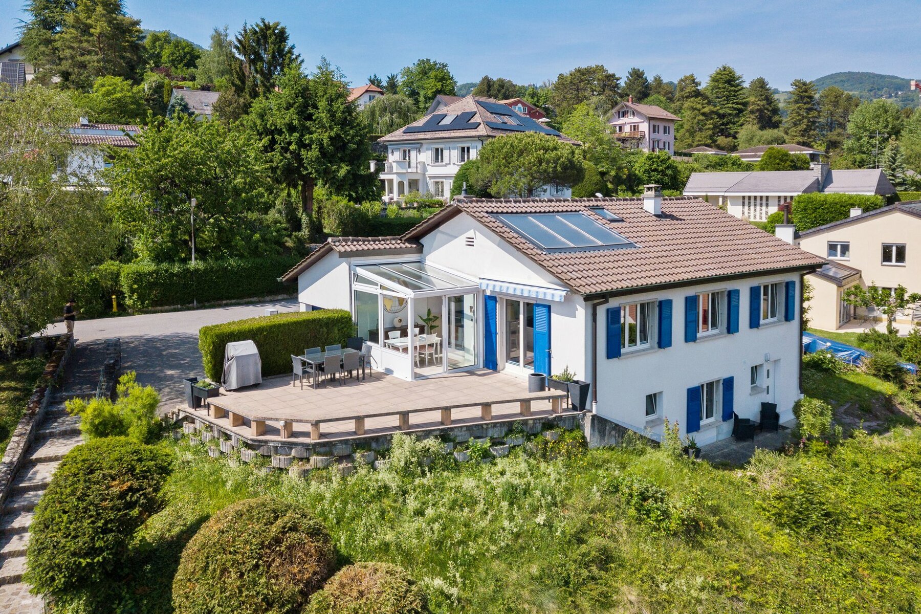 Superb detached villa near Vevey town center