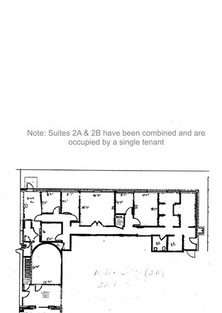 Floor Plan Suite 2A