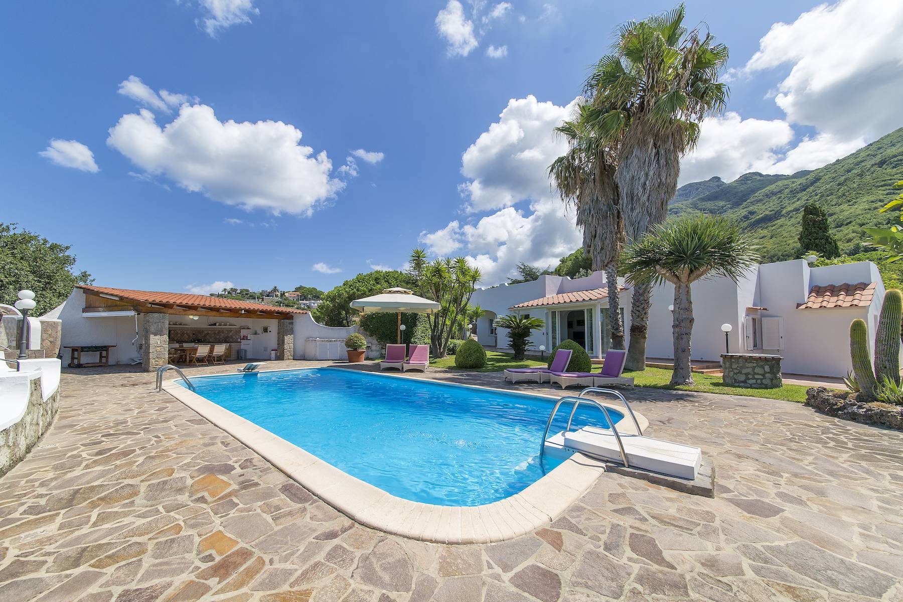Wonderful villa with swimming pool in Ischia