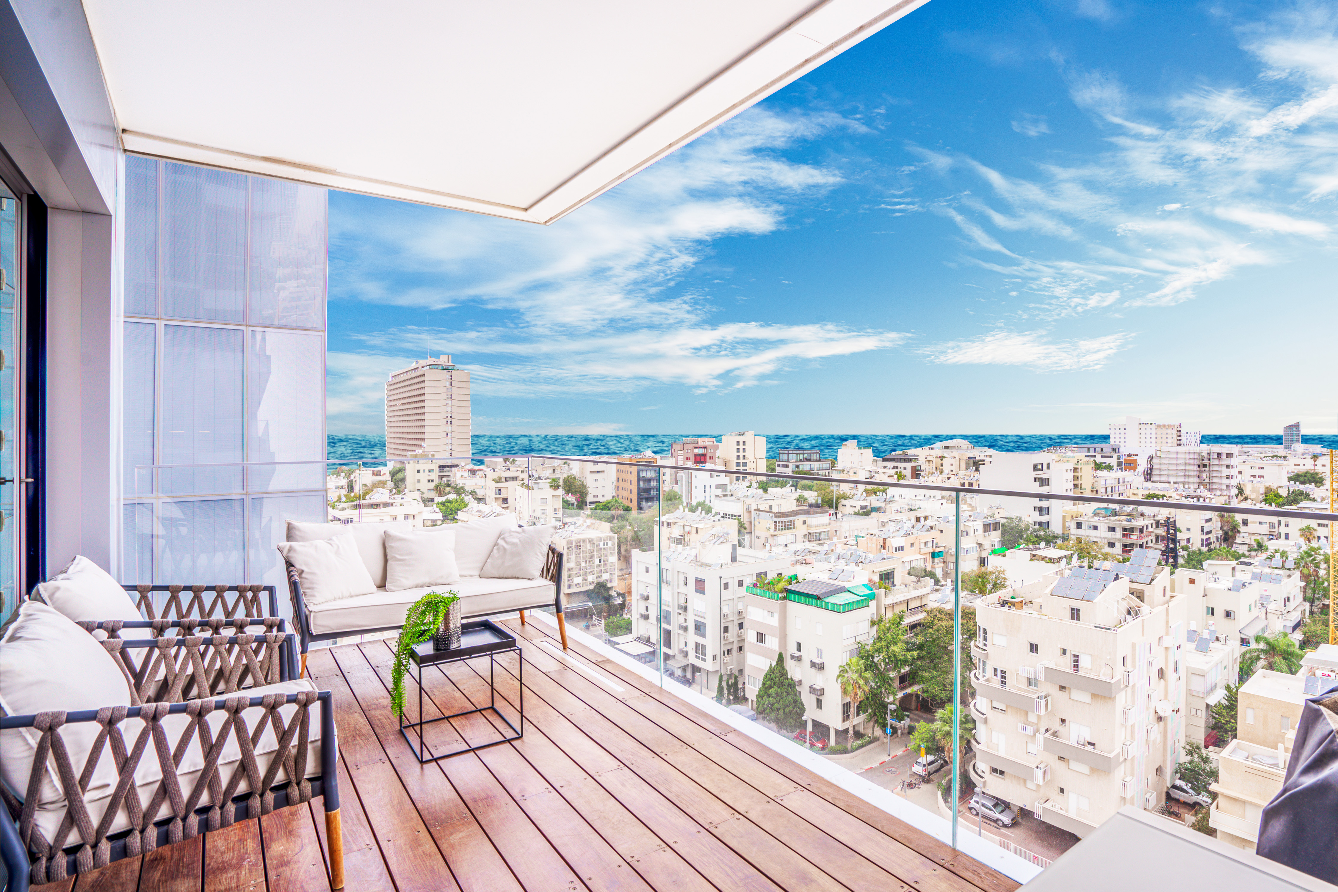 Spacious Seaview Apartment for Sale in the Arlozorov 17 Tower  Tel Aviv