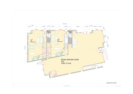 4422 Georgia Ave  A.01.9.1.9 COMBINED-GROUND FLOOR PLAN