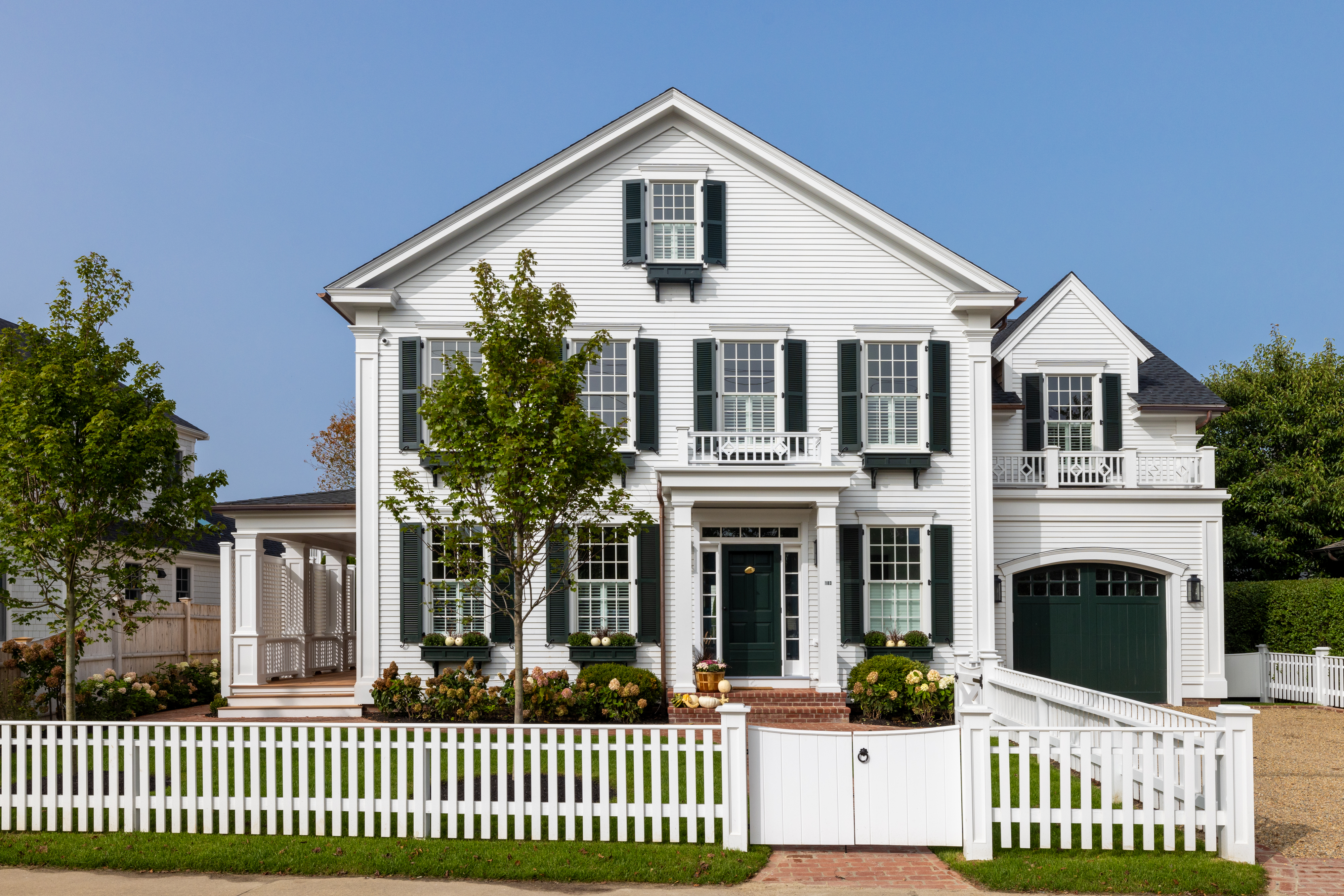 Newly-Constructed Greek Revival home