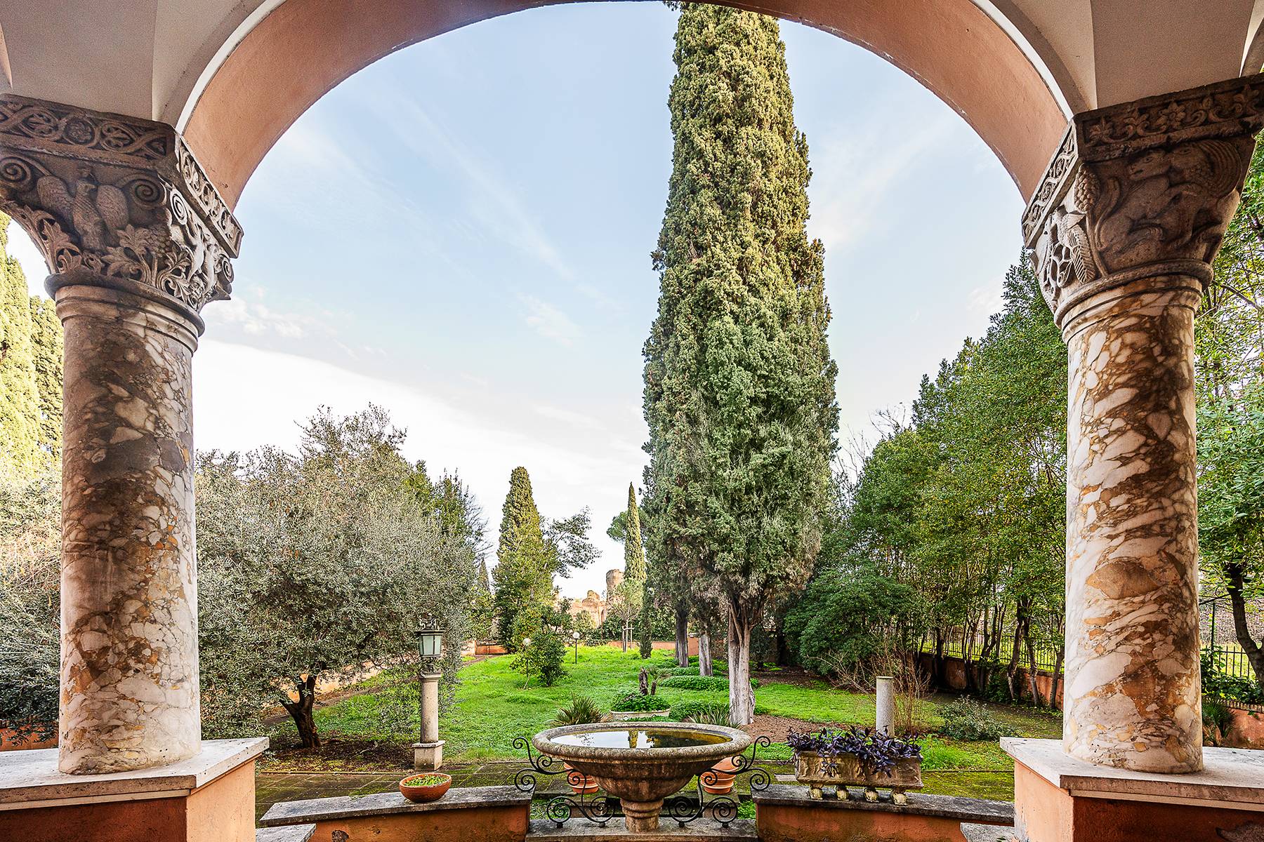 Stunning villa overlooking the Baths of Caracalla