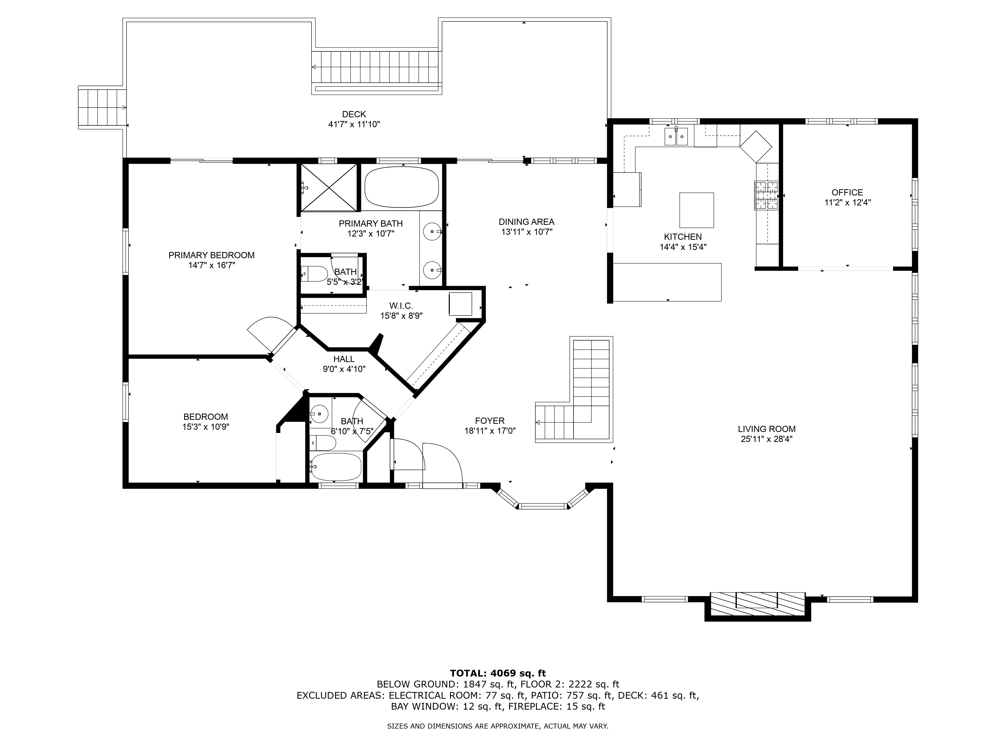 Expansive Black Forest custom rancher on gorgeous wooded 5 acres