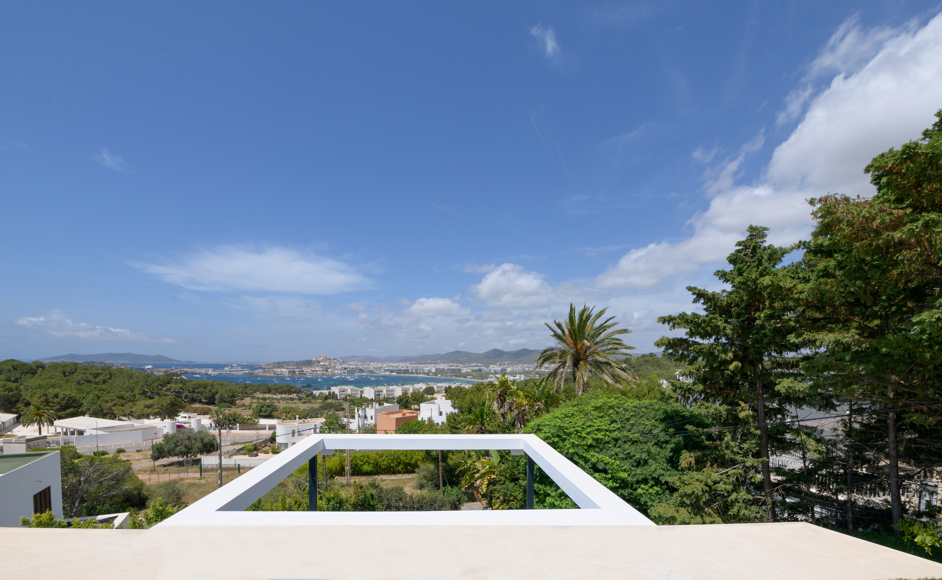 Modern villa with panoramic sea views situated in Cap Martinet, Ibiza