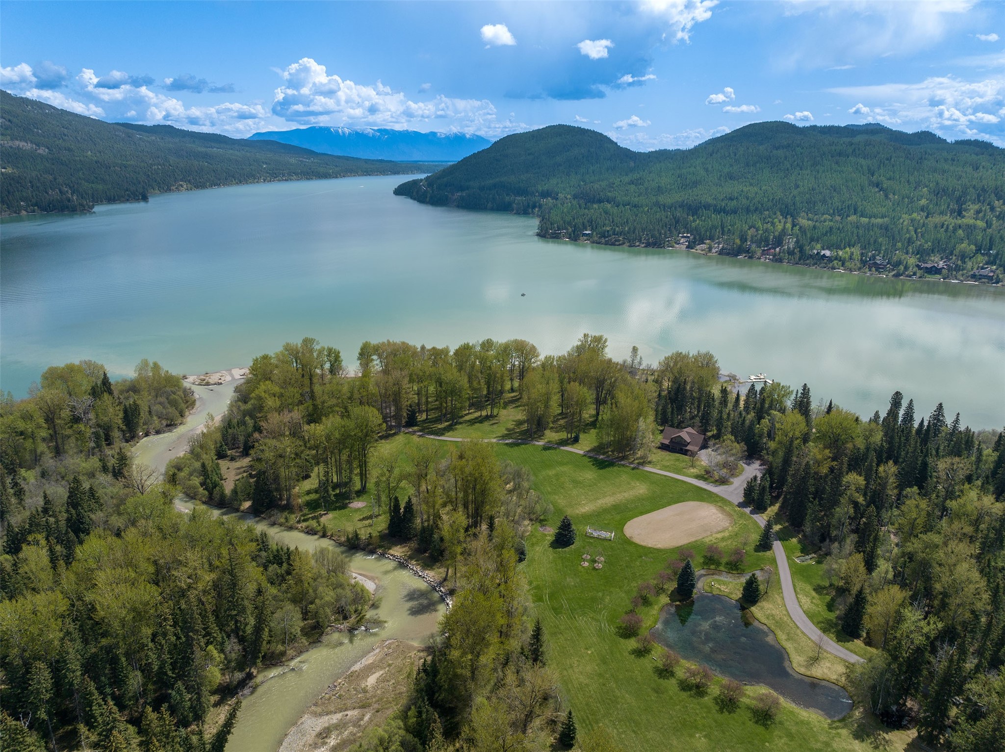 Delrey Estate on Whitefish Lake