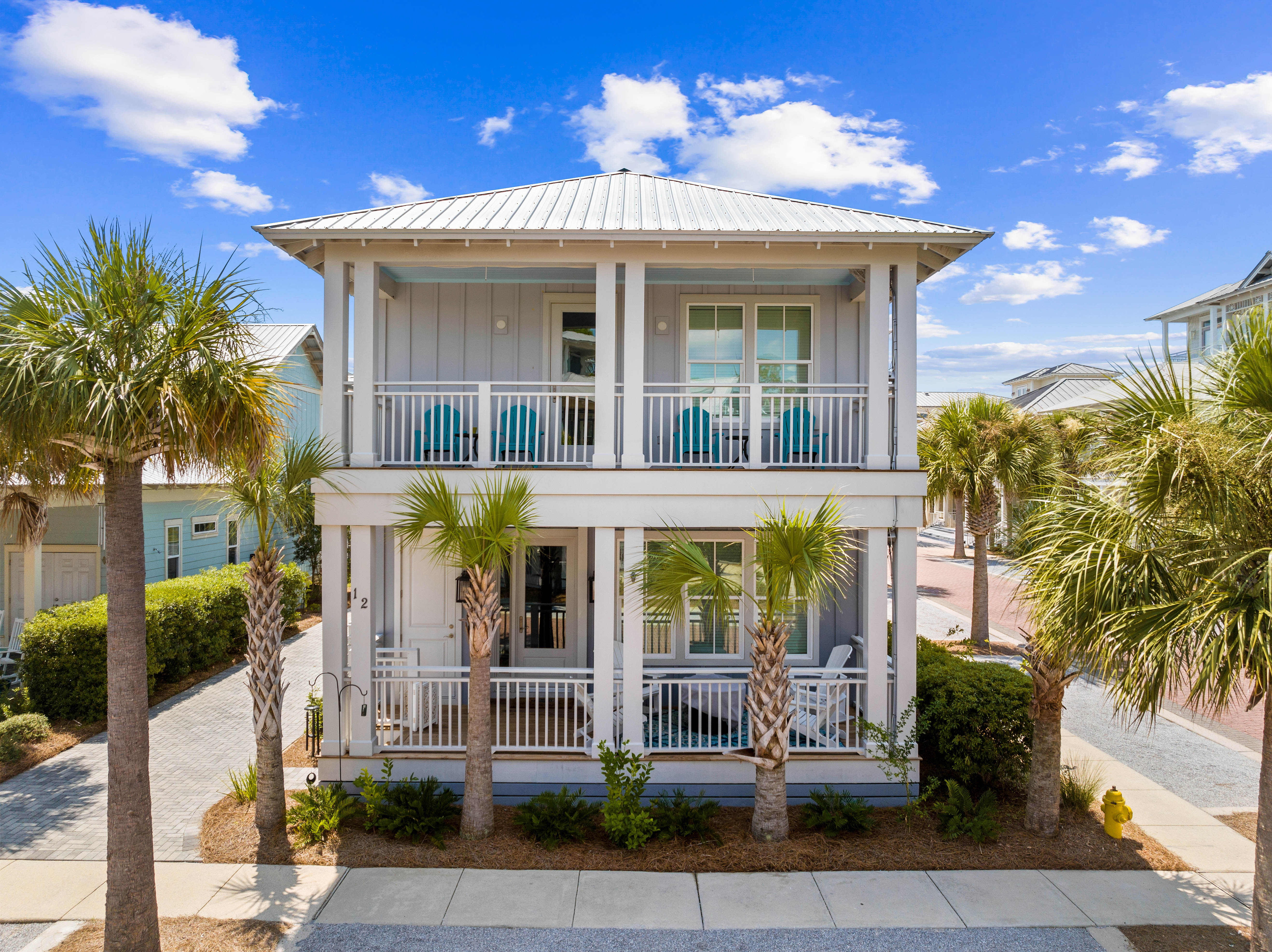 Never-Rented Corner Beach Home With Suites On Both Floors