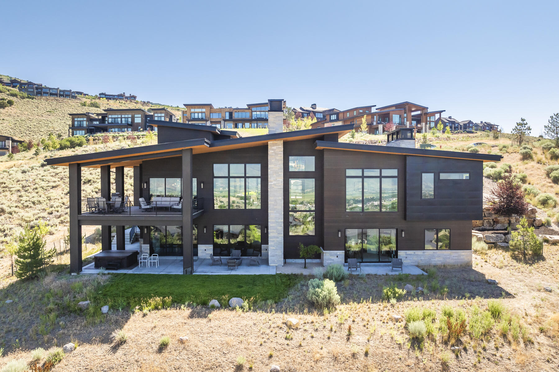 Mountain Modern Red Ledges Home With Breathtaking Views and 5-Car Garage