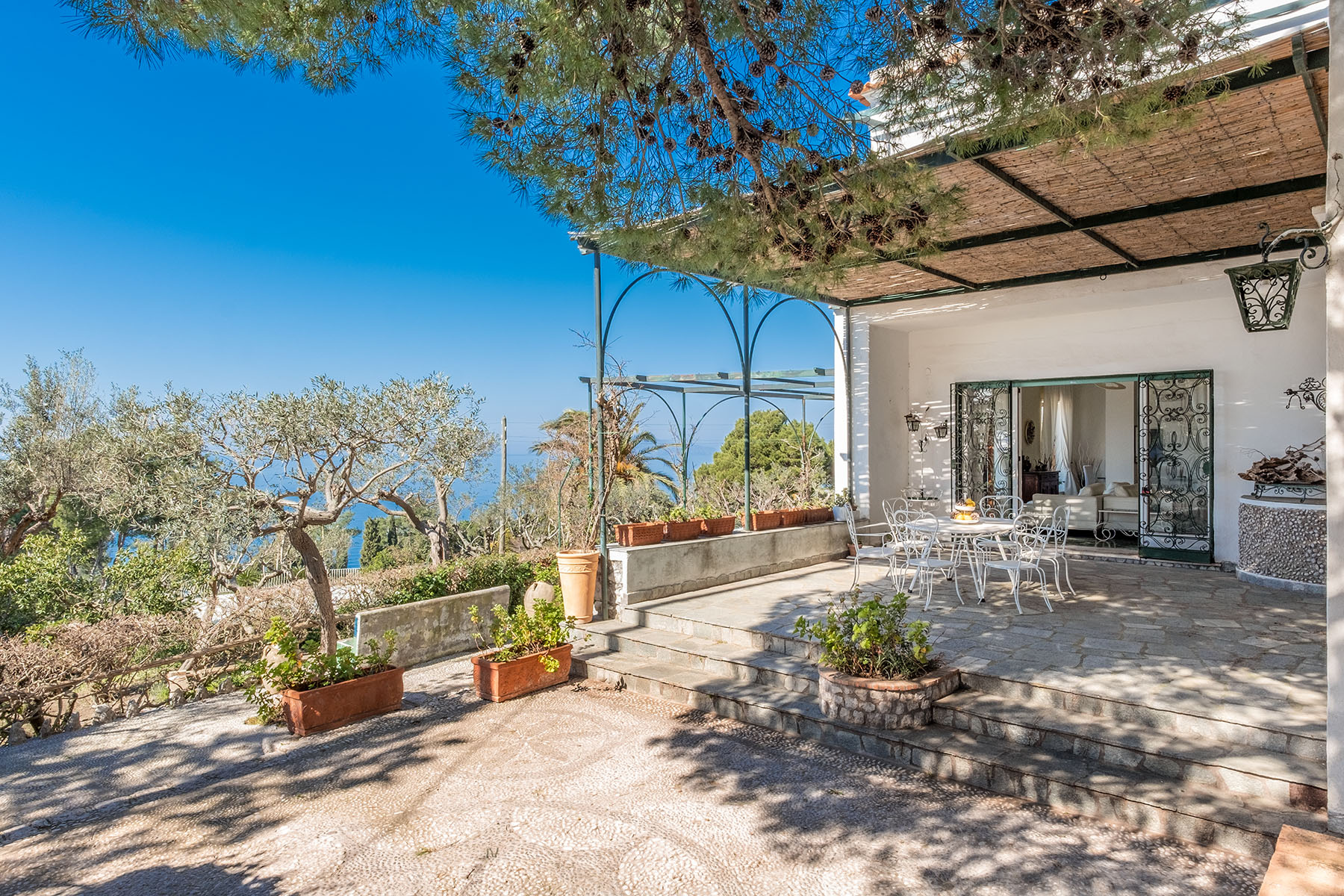 Wonderful villa with garden and seaview in Anacapri