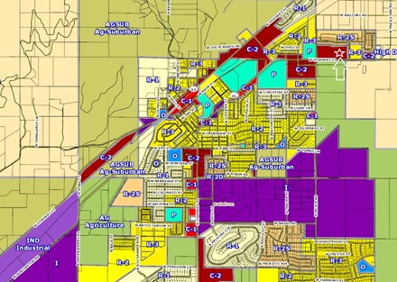 Zoning map cloverdale