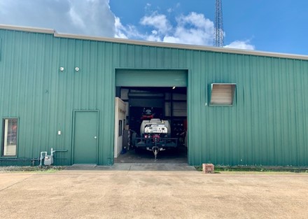 Side entrance to shop