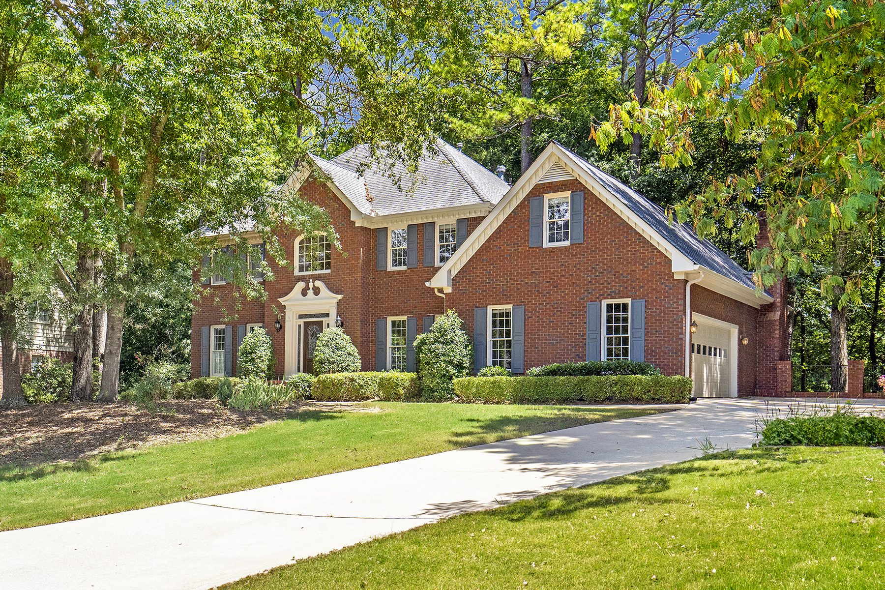 Lovely Brick Traditional Home on 1.2+/- Acres on Quiet Cul-de-sac Street